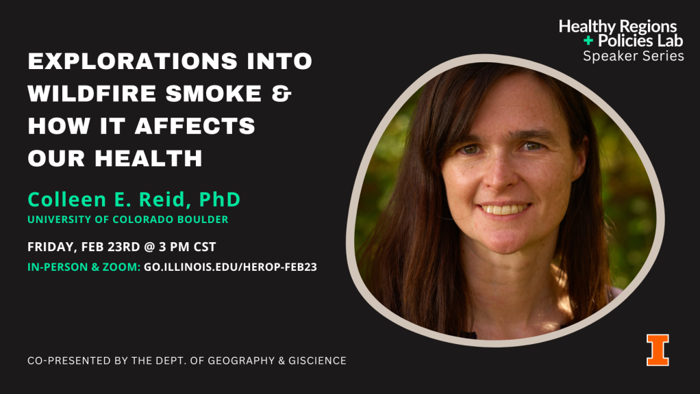 February Speaker Series: Wildfire Smoke & How it Affects our Health